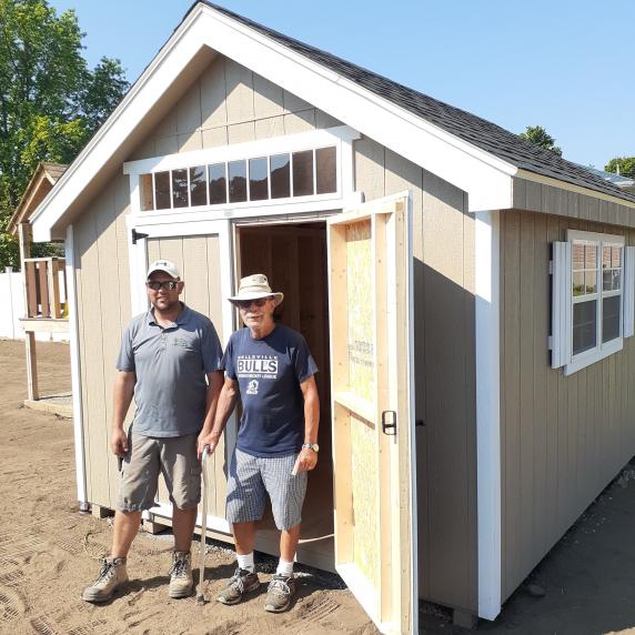 Cape Cod shed prince edward county PEC