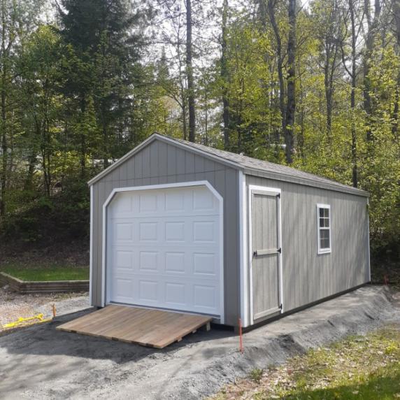 Portable Garage Style Shed by Better Way Sheds