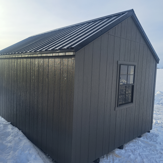 10x16 Garden Cottage Shed by Better Way Sheds back with window